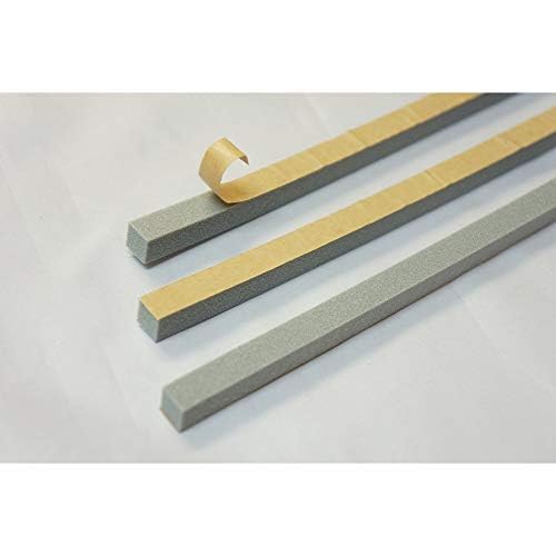 養生どっとねっと のり付き バックアップ材 6mm (のり面) &times;6mm&times;100本 ワンタッチ 角バックアップ材 外壁 建築 副資材