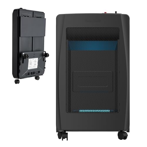 Taurus Compact Blue estufa de gas butano plegable potencia gas 4,2kW, plegable, llama azul, 3 potencias, quemador sólido, 3 sistemas de seguridad, bombonas de hasta 13kg Taurus Compact Blue estufa de gas butano plegable potencia gas 4,2kW, plegable, llama azul, 3 potencias, quemador sólido, 3 sistemas de seguridad, bombonas de hasta 13kg