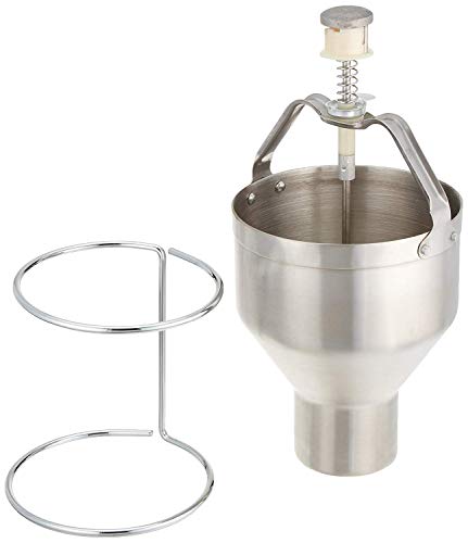 New Star Foodservice 37463 Commercial Grade Aluminum Pancake Dispenser With Stand, Silver #TOP2