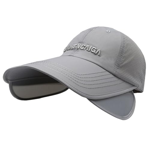 Casquette de soleil pour vos randonnées et vacances avec large bord réglable mixte
