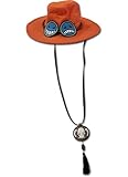 Great Eastern Entertainment One Piece - Portgas D. Ace Cosplay Fleece Hat