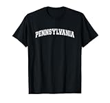 Classic College Style States Pennsylvania