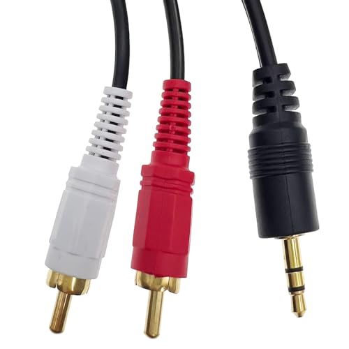 Amazon | Hjiopkul 18メートル2RCA(赤・白) 変換 オーディオ