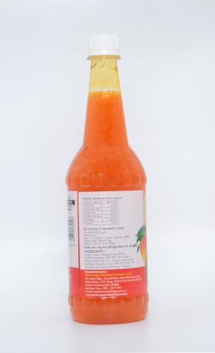 Image of RK HOME MADE | Alphonso Mango Syrup | Gluten free | Zero cholesterol & 100% Vegan & Low fat | Easy to use | A perfect drink for house parties, picnics, & road trips to everyone's delight 750 - ML