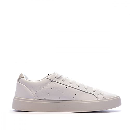 Image of adidas Sleek W, Women's Sneaker, FTWR White Crystal White Core Black, 4.5 UK (37 1 /3 EU)