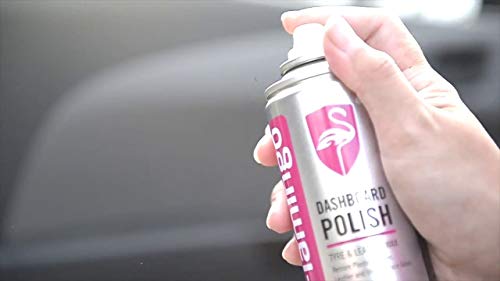 Flamingo Car Wax Polish Spray, Waterless Car Wash & Wax, Hydrophobic Top Coat Polish & Polymer Paint Sealant Detail Protection - Jasmine - 450 ML