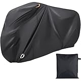 Diyife Funda para Bicicleta, 210D Tela Oxford Impermeable para Bicicleta Protección UV Anti Polvo Lluvia con Orificios de Bloqueo para Bicicleta de montaña/Bicicleta de Ruta