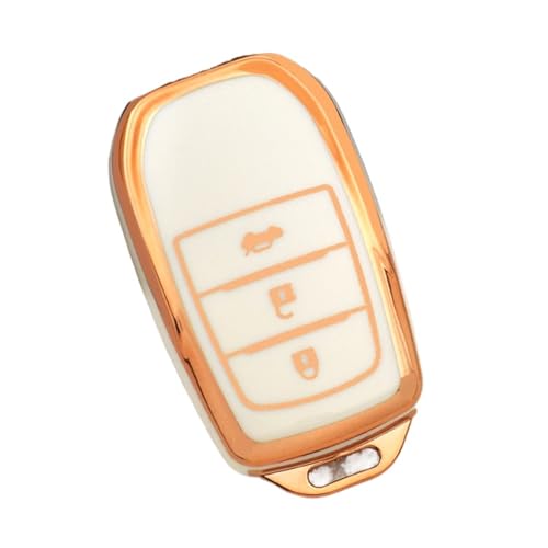 Housse protection en TPU pour clé télécommande voiture Toyota Camry Prado CHR