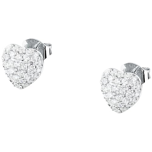 Boucles d'oreilles Morellato Nobile en argent 925 avec zircons scintillants