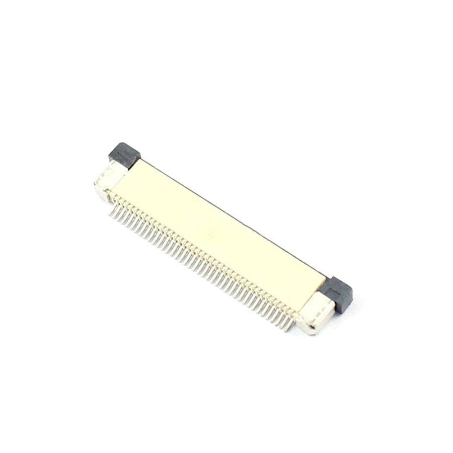 10 Pcs FPC FFC 0.5mm Pitch 40 Pin Drawer Type Ribbon Flat Connector Top Contact