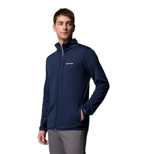 Image of Columbia Men's Essential Hike Grid Fleece Full Zip