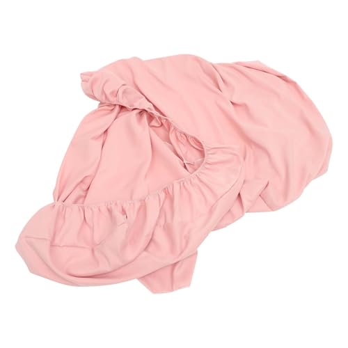DIYEAH Housse de Table de Massage Professionnelle en Coton Tricoté Lavable, Ouverture Visage, Taille 70x190 Cm, Couleur Rose, Couverture Spa Réutilisable pour Salon de Beauté et Institut