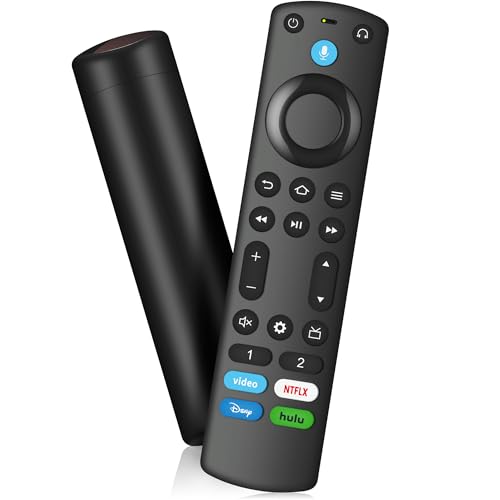 Voice Remote Replacement Compatible with Fire Smart TV Cube/TVs Stick/TV Stick 4K/4K Max,Compatible with Insignia,4-Series Omni Smart TVs