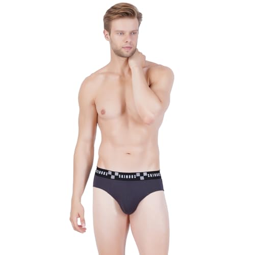 Image of Super Soft Men's Brief - Solid, 95% Micro Modal & 5% Elastane Snug Fit Lightweight and Comfortable Innerwear