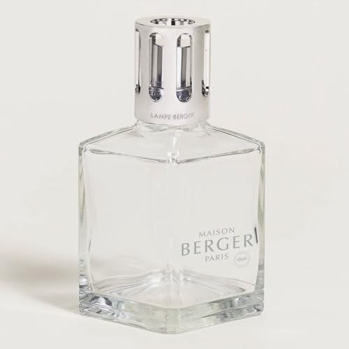 Maison Berger – Geschenkset Lampe Berger Essentielle Carrée mit 2 Nachfüllungen à 250 ml – Air Pur & Frische Ozeanbrise – Katalytische Duftlampe – Feine, Gleichmäßige Diffusion