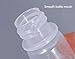 NaYiissi 1oz Wide Mouth Reagent Bottle, Laboratory Grade Plastic Chemical bottles, Clear Pill bottle, Water Sample Bottles for Laboratories, Classrooms, or Storage at Home (6 Pcs)