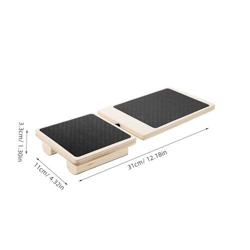 ibasenice Tabla de Madera para Yoga y Estiramiento de Tobillos miniatura 2