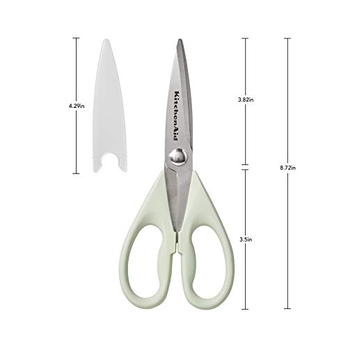 Kit 5 tazones acero y tijeras pistacho KitchenAid miniatura 6
