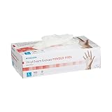 McKesson Vinyl Exam Gloves, Non-Sterile, Powder-Free, Large, 100 Count, 10 Boxes, 1000 Total