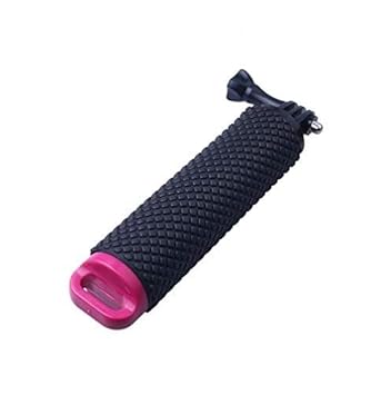 Action Pro Floating Bobber Hand Grip Handle Monopod Screw with Strap Compatible with All GoPro SJCAM Yi Eken 4k Action Camera (Purple)