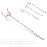 Photo Gallery huhole ganci per pannello forato da 15,2 cm, 50 pezzi, ganci rosa per pannelli forati, adatti per pannelli forati da 1/4" o 1/8", accessori ideali per l organizzazione di attrezzi da garage, Photo Gallery huhole ganci per pannello forato da 15,2 cm, 50 pezzi, ganci rosa per pannelli forati, adatti per pannelli forati da 1/4" o 1/8", accessori ideali per l organizzazione di attrezzi da garage,