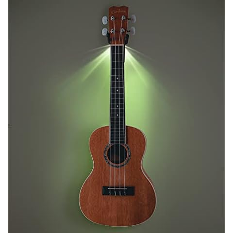 Light Up Guitar Wall Mount, Guitar Hanger Voice Controlled Sensor LED Light Fits Most Sizes of Guitar Wall Hangers(Excludes Guitar and Guitar Hanger) Cover