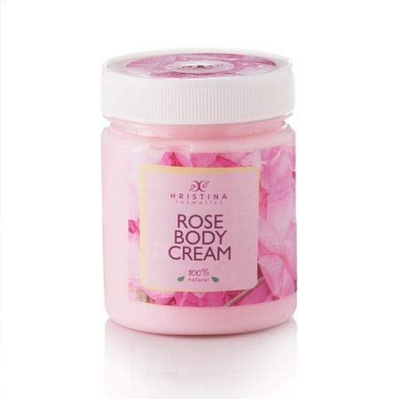 100% Natural Bulgarian Rose Water moisturiser body cream, REAL ROSE AROMA
