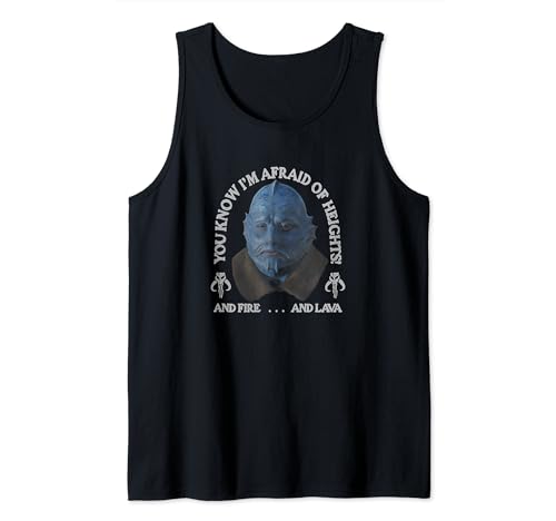 Star Wars Mandalorian débardeur graphique Fire Lava Heights ultra résistant