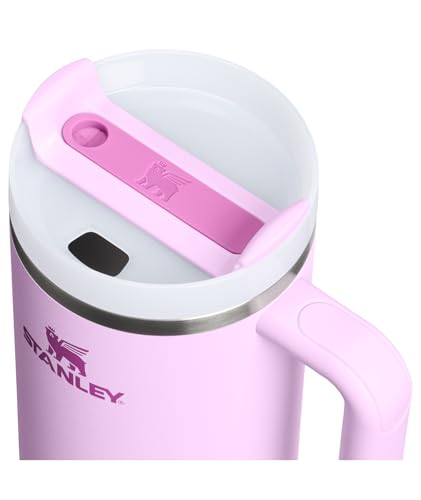 Image of STANLEY Quencher H2.0 Tumbler with Handle and Straw 40 oz | Flowstate 3-Position Lid | Cup Holder Compatible for Travel | Insulated Stainless Steel Cup | BPA-Free | Soft Orchid