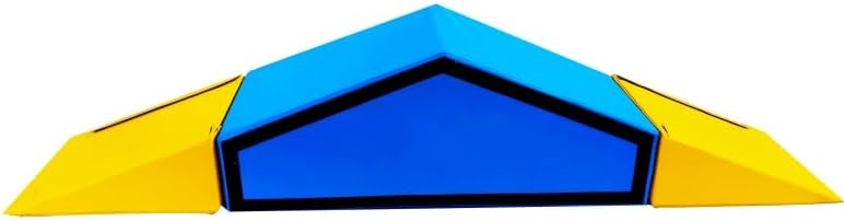 Multi functional foldable tilting mat for physical fitness,Playground foam game mat,Children's sensory training equipment,Indoor household customizable triangular cushion