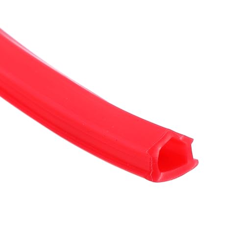 Cache profilé en aluminium 6 mm rouge 10 m pour rail CNC et imprimante