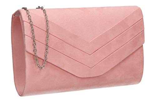 SwankySwans Samantha, Bolso de Mano para Mujer, Pink, One Size