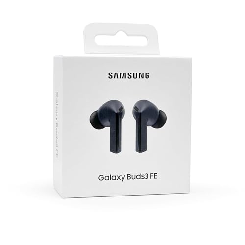 Image of Samsung Galaxy Buds 3-FE (2025) True Wireless Bluetooth Earbuds, Active Noise Cancellation, Clear Calls, Long Lasting Battery, Hands Free AI, Latin American Stock SM-R420NZKALTA - (Black)