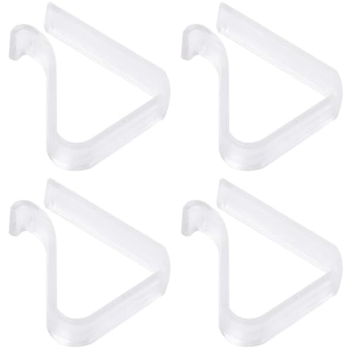 FERMATOVAGLIE LACCATE COLORE BIANCO BLISTER PZ. 4