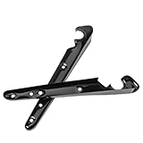 Cubierta de Pierna para Guardabarros, Color Negro Brillante, Compatible con Modelos de Motocicleta Sportster XL 883 1200 48 72, para número de Pieza 8K1927225B