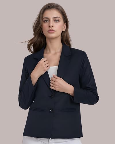 Image of ROCKSY Smart Casual & Formal Blazer for Women, Regular Fit Stylish Blazer for Women