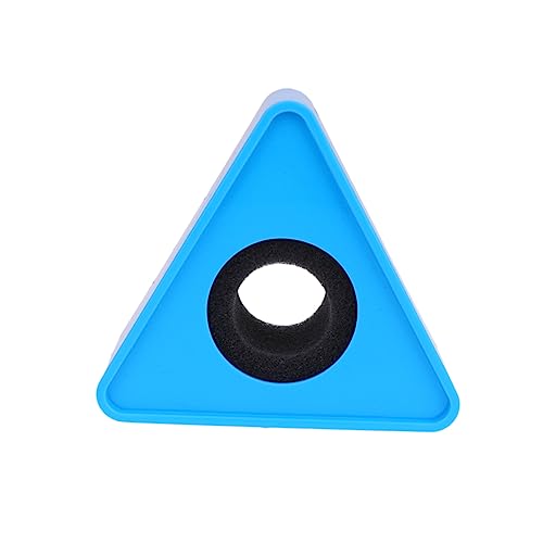 Totority Triangle Microphone Flag News Accessories Abs Material Mic Logo Station