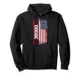 Dodge City Sweat à Capuche, Unisexe pour Adultes, Noir, L