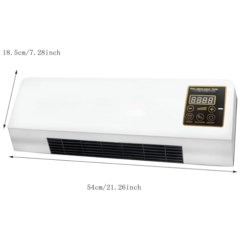 Image of (5 Year Assured Warranty) Mini 2-in-1 Portable Air Conditioner & Heater - Smart Wall Mounted Split AC Cooling & Heating Fan, Energy Efficient Personal Air Conditioner for Home & Office Use