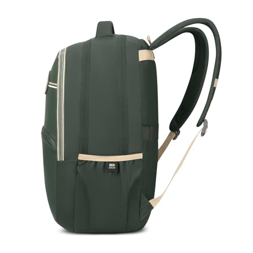 Image of Skybags Thrive 17 Inch Compatible Laptop Backpack 30L | 3 Compartments with Quick-Access Front Pocket | Padded Back Panel & Side Bottle Pockets | Office & Travel Backpack for Men & Women