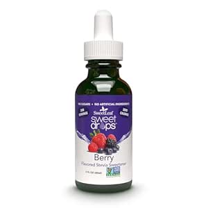 SweetLeaf Sweet Drop Berry Flavored Stevia Sweetener 2oz bottle