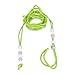 CHICIRIS Lizard Traction Rope, Multifunctional Nylon Comfortable Abrasion Reptile Leash Adjustable for Training (Green
