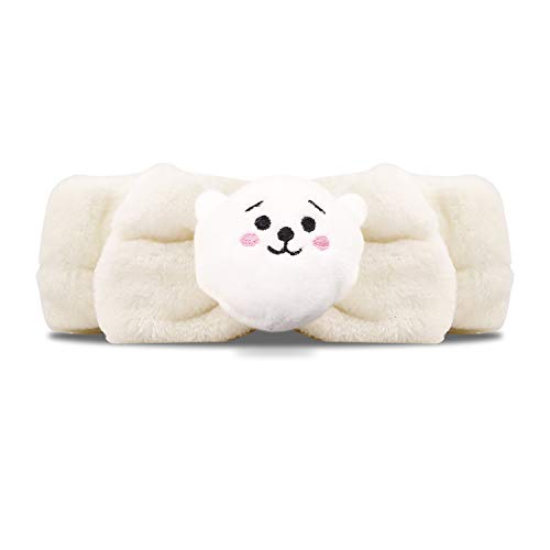 BTS Headbands Army Bangtan Boys Cartoon Hair hoop Hairband RJ Character Coral Hair Band for Women and Girls-RJ