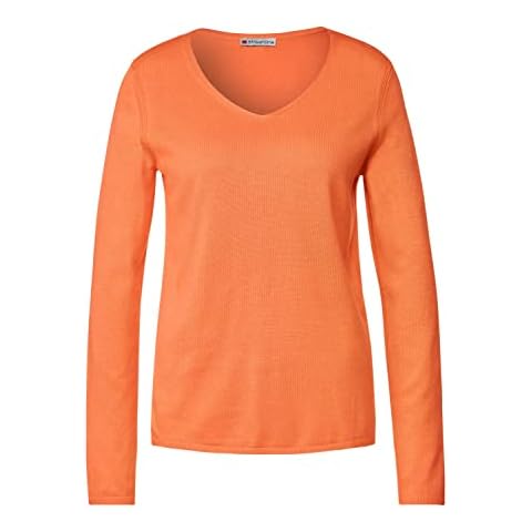 Street One Damen Pullover mit V-Ausschnitt Cover