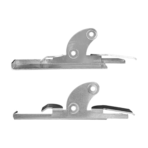 Brixwell JGC3619 4' Louver or Jalousie Window Glass Clip for International Pack of 2 Stamped...
