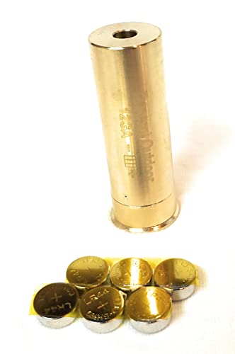 Bopergl Outdoor Laser Bore Sight - 12 Gauge Shotgun Brass Red Dot Boresight Lazer #TOP2
