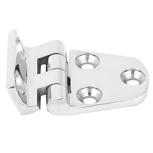 Stainless Steel Hinges, Locking Hinges 316 Hinge Hardware Accessory Thicken Stainless Steel Locking Hinge for Home Cabinet Installation (54 * 37MM)