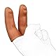JXszxbt Finger Sleeve Silikon Erotik Fingerüberzieher Zwei Finger Sex Finger Kitzel Cock Sleeve Fingerspitzen FüR Vorspiel Finger Cock Sleeve Klitoris Stimulation P-Punkt MäNner Frauen Extremer Sex