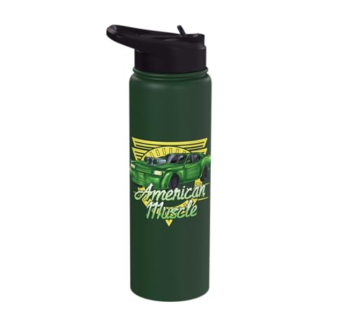Classic Car Gearheads Car Mechanics Gifts Stainless Steel Insulated Water Bottle