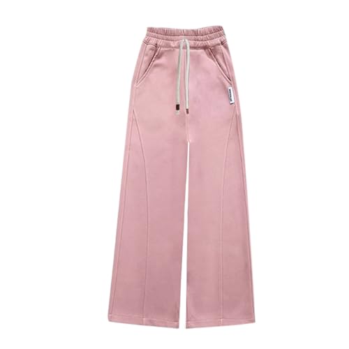 Baggy Sweatpants for Boys Girls Kids Unisex Trendy Wide Leg Drawstring Elastic Waist Loose Fit Casual Sweat Pants2